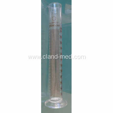 Measuring Cylinder with Spout and Graduations with Glass Round Base